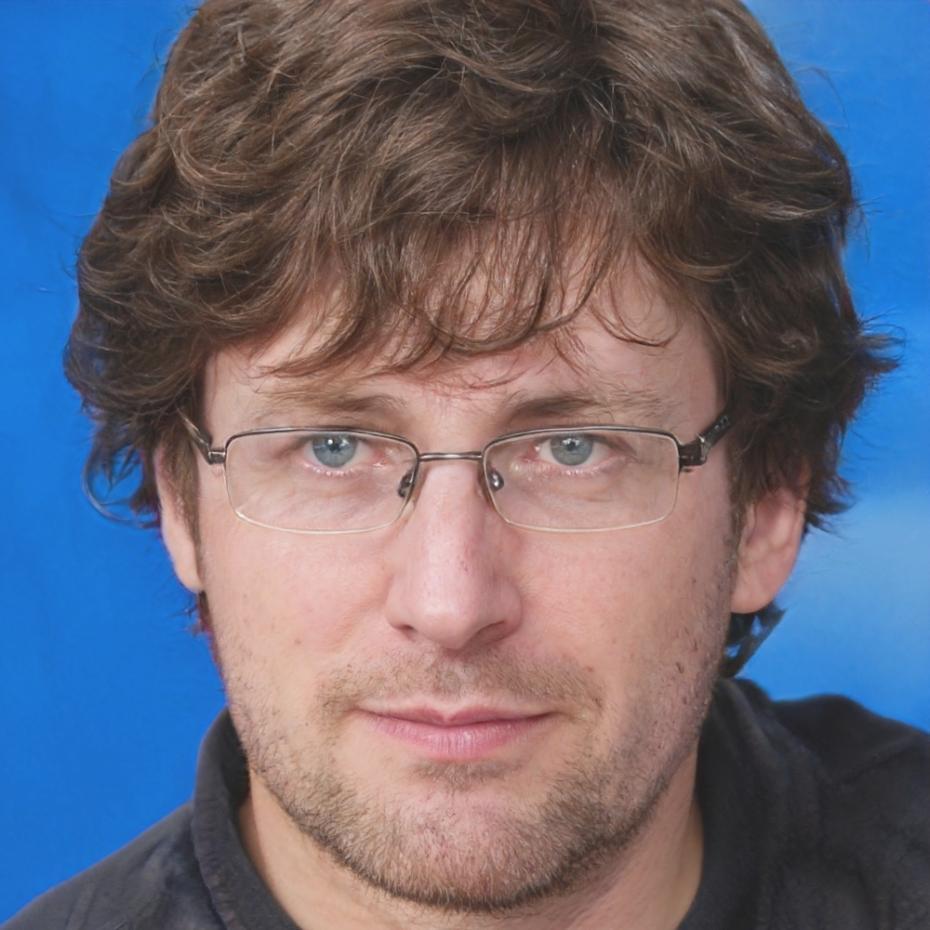 Professional headshot of satisfied client in business setting